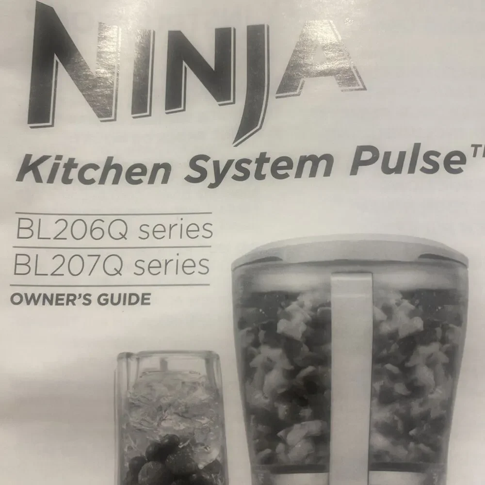 Ninja Kitchen System Pulse BL206 BL207 Replacement 6 Blade for 48oz Pitcher